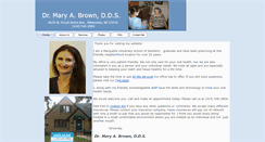 Desktop Screenshot of drmarybrown.com